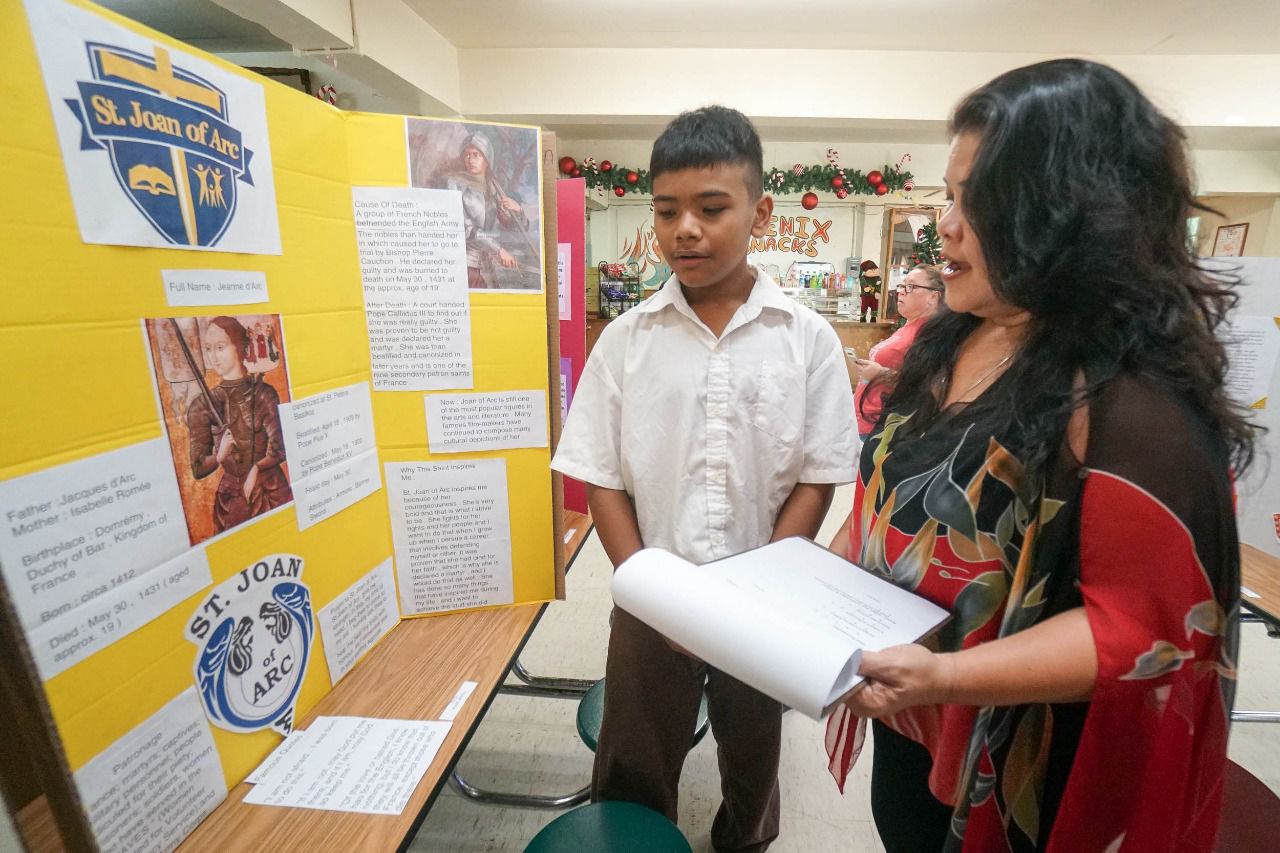 Mount Carmel holds saints' day